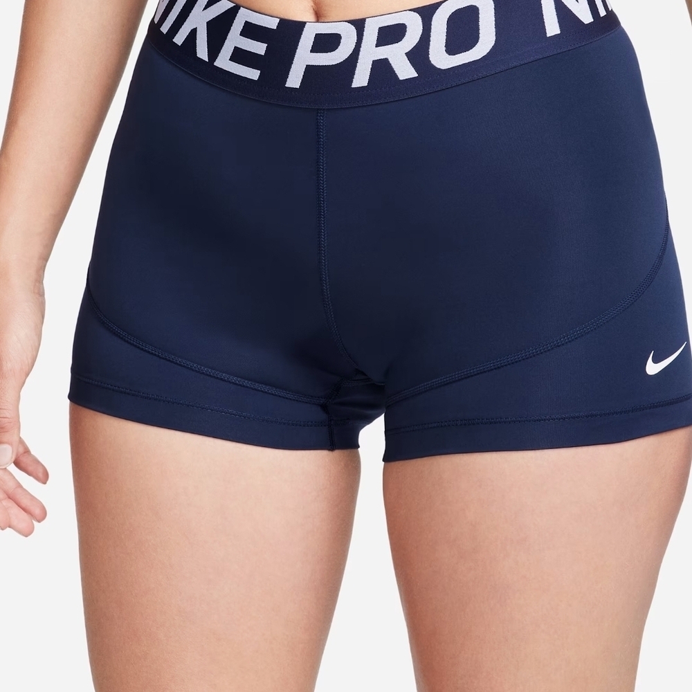 Nike Women's Dark Blue Athletic Shorts